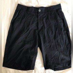 Under Armour Heat Gear Golf Shorts Navy Blue 32